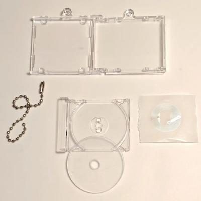 Akrilik CD Kılıfı Anahtarlık Kolye Ucu - NFC Destekli Özel Yıldız Albüm Ürünü