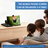 10/12/14 Inches Screen Amplifier Mobile Phone TV Screen Magnifier TV Movie HD Screen Magnifying Glass Anti Phone Holder Stand