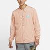 Jordan Alphabet Print Woven Sports Jacket Men Outerwear Pink CZ4825-805