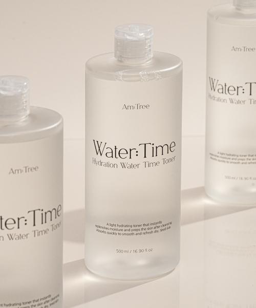AMTREE Cumulative Hydration Water Time Large Volume Skin Toner 500ml Hydration Water Time Large Volume Toner 500ml