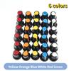 5/10pcs WH148 Potentiometer Knobs 15X17mm 6mm Potentiometers Plastic Knobs Cap AG2 6colors Orange Blue Yellow White Red Green