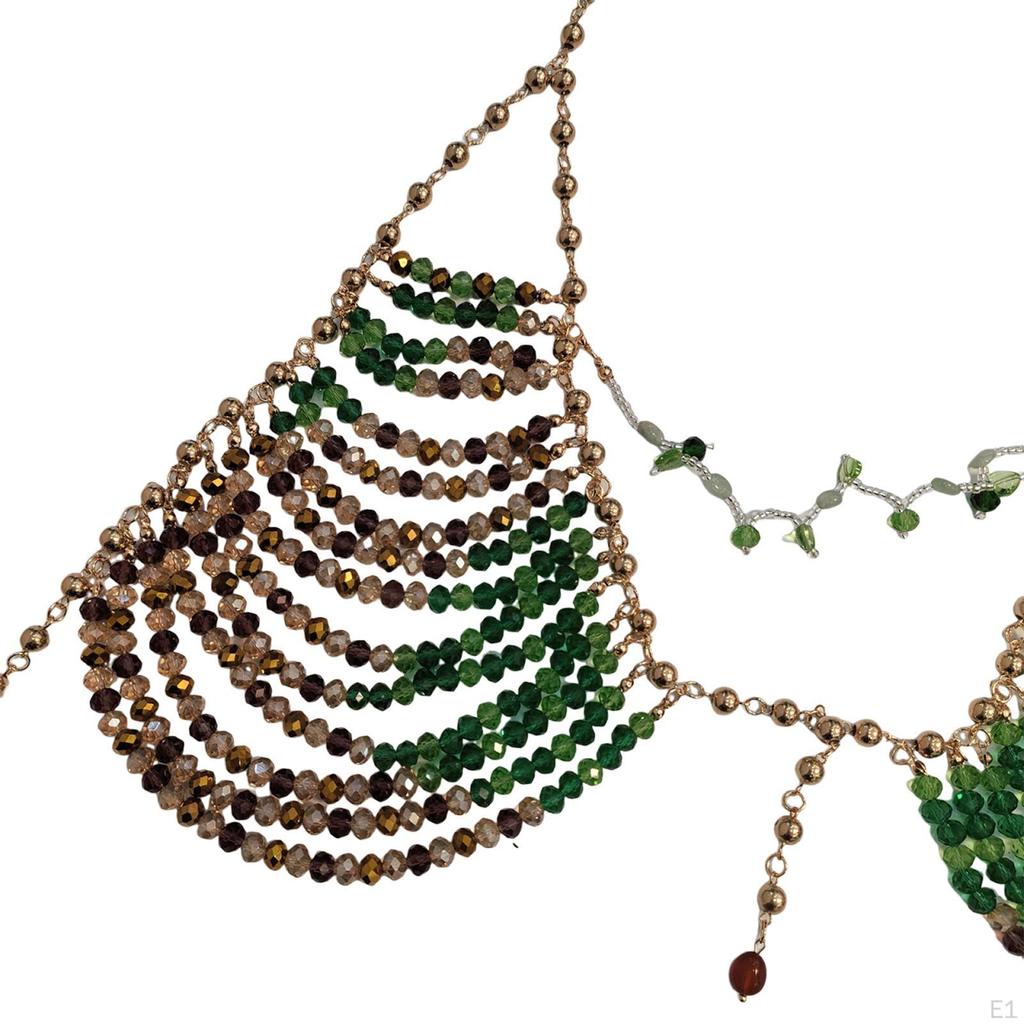 Body Chain Jewelry for Women Trendy Backless Accessories Multi Layer Chest Necklace