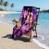 Kpop Hunter Fashion Beach Towel: Ideal for Summer Adventures Soft, Absorbent and Quick Drying Suitable for Swimming and Bathing