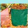 Extra Large Green Garden Leaf Collection Bag Durable Waterproof Pp Material For Easy Cleanup