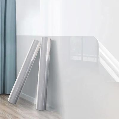 Removable Contact Paper Transparent Electrostatic Wall Protective Film Roll Plastic Clear Cling Protective Film Sticker