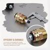 Válvula Solenoide de Desligamento da Bomba de Combustível por Injeção Amarela 12V Para 0330001015 0330001016 0330001018 Kit de Conversão de Válvula Solenoide de Combustível