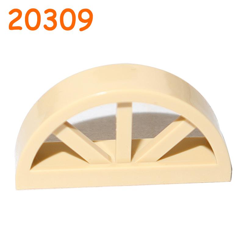 Non-Toxic Fence City Accessories Building Block Moc Part Railing Stair Barrier Ladder Guard Bar Castle Garden Farm Military Assemble Brick