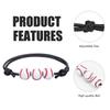 12Pcs Sports Ball Bracelet Baseball Tennis Basketball Rugby Beads Bracelets Adjustable Wax Cord Inspirational Sports