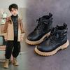 Anti-skid Platform Boots for Children Autumn Winter Boys Girls Motorcycle Boots
