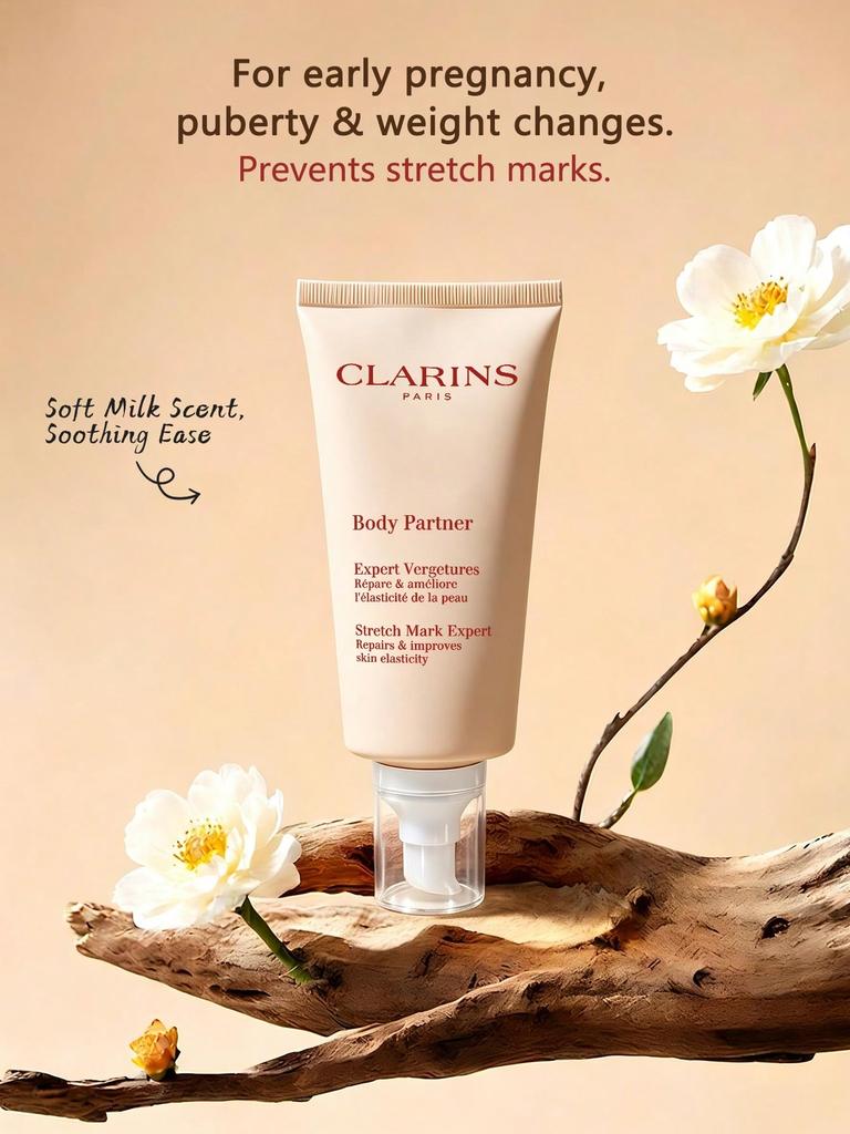 CLARINS Body Partner Anti-Stretch Mark Cream 175ml Firming Care