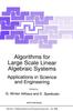 Bok Algorithms for Large Scale Linear Algebraic Systems: : Applications In Science and Engineering : 508