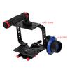 Aluminium Alloy Camera Video Cage Kit with Top Handle Grip for Nikon Pentax Canon Olympus DSLR SLR Follow Focus