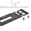 91 Degree Track Saw Square Guide Woodworking Electric Circular Saw Carpenter Angle Square Right-angle Guide Rail Position Tool