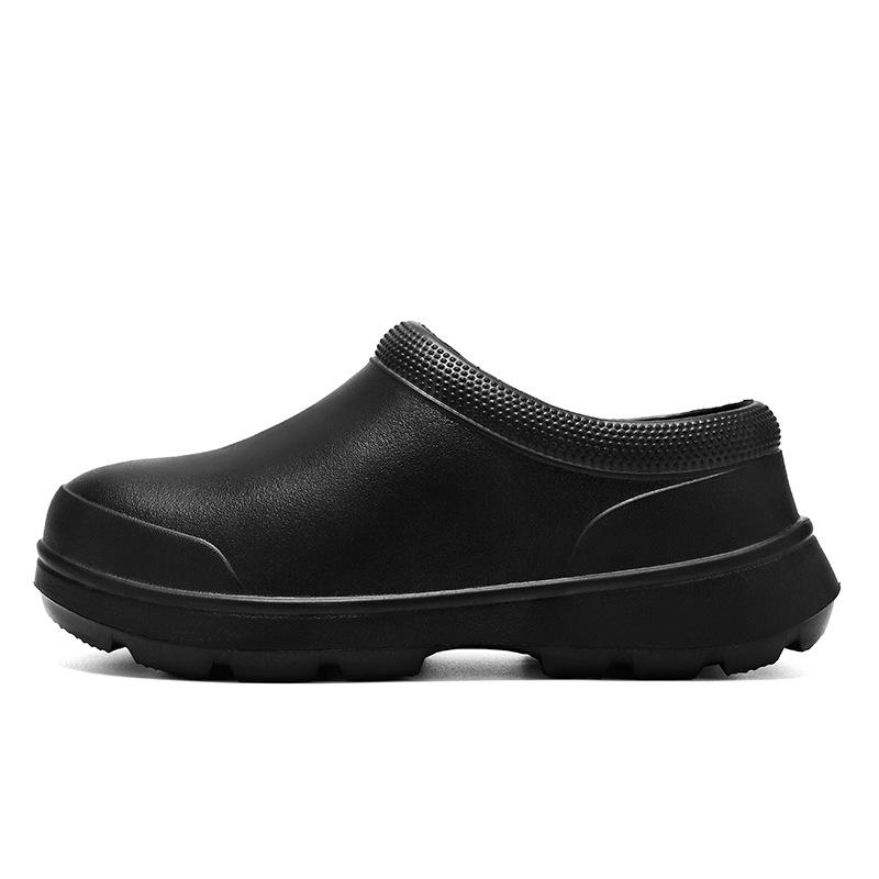 

Women s Waterproof Non-slip Simple Clogs, Casual Solid Round Toe Shoes,Summer 2025 Trendy Classic Anti-slip Clogs for Daily Used 35 чорний