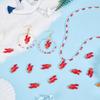20Pcs Alloy Pendants Baking Paint Lobster Charms Red 21x10.5x4mm Hole: 1.2mm