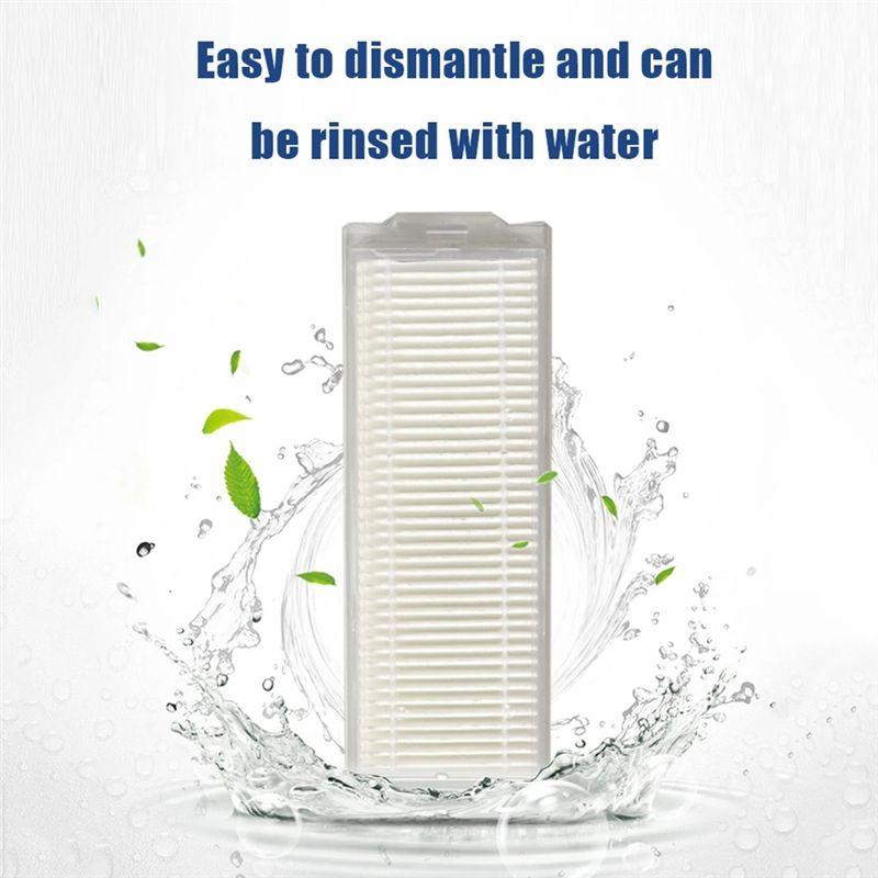 ABUL-Mop 2 /3C Vacuum Washable HEPA Filter Spare Parts Accessories For XIAOMI MIJIA M30 PRO C107 / Mijia Robot Vacuum 4PCS