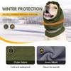 Adjustable Dog Head Cover Dog Neck Warmer Rainproof Dog No Shake Head Wrap Fireworks Pet Grooming Headband Pet Neck Gaiter