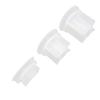 3pcs 3D Silicone Candle Holder Mold Round Stable Base Easy Demold DIY Candle Holder Making Mold