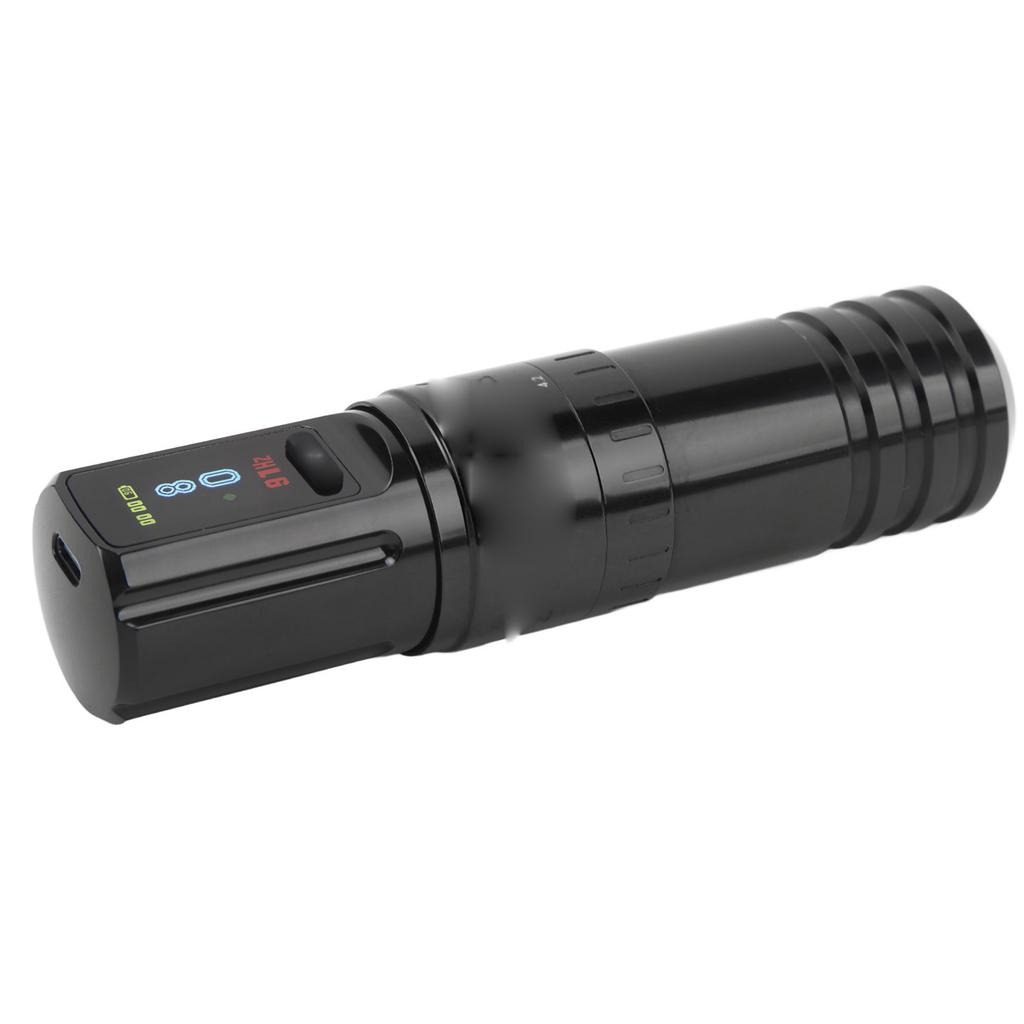 Rotary Tattoo Pen Machine Kit 2 In 1 Wireless LCD Tattoo Pen 2400mAh Double Battery RCA Interfance