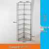 Stainless Steel 8-Tier Triangular Storage Shelf