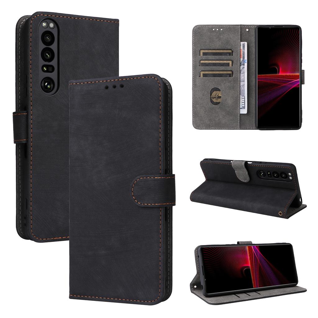 For Sony Xperia 1 III 5G Case Wallet Flip Leather Phone Cover RFID Blocking Protection