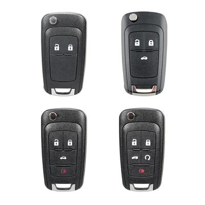 Rakto pakabuko dėklas 2/3/4/5 mygtukų automobilio raktų korpusas išmanusis rakto korpusas, skirtas Chevrolet Camaro Malibu 2010-2016, skirtas Opel Astra Insignia Zafira