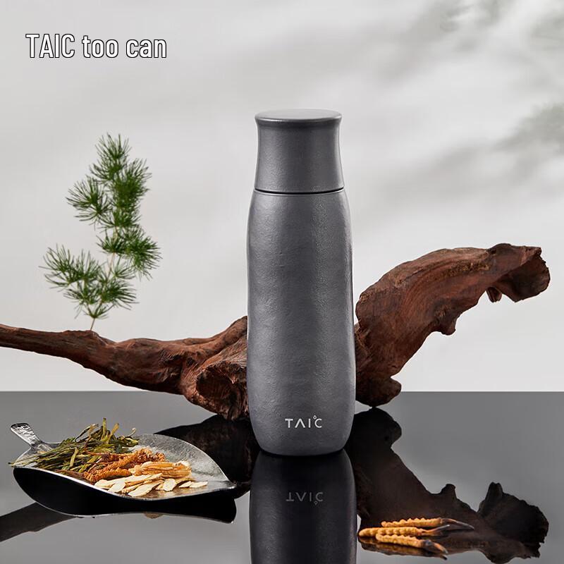 TAIC Pure Titanium Insulated Tea Cup with Infuser
