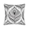 Colorful Ethnic Pattern Peacock Feather Mandala Pillow Cover  Vintage Pillow Case For Couch Sofa Bedroom Soft Pillowcases Gift