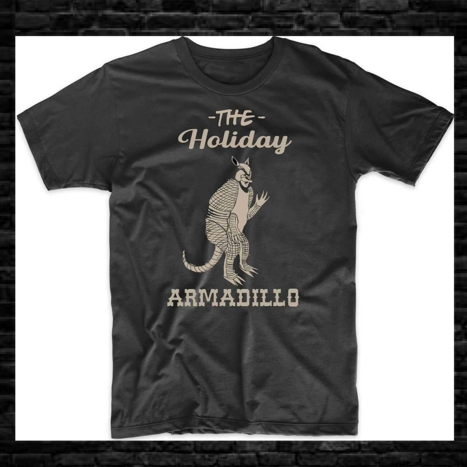 The Holiday Armadillo FRIENDS Funny T-shirt Xmas Holiday Shirt M