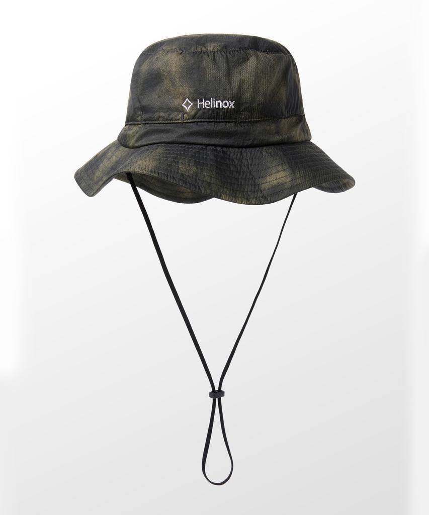 Hellinogseuweeo Natural Camo Bucket Hat_Khaki