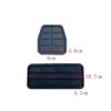3 Peças Pedal de Freio Embreagem Acelerador Acessórios DIY Almofada de Pedal Conjunto de Borracha Para Transporter T4 Golf Coupe Alhambra Para Seat