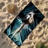 Football Messi Beach Towel Soft Durable Quick-Dry Comfortable Lightweight