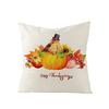 Home Thanksgiving Pumpkin Polyester Pillow Cover Home Sofa Pillow Cushion Cover