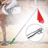 Dressage Flag for Horses Equestrian Equipment Retractable Pole High Visibility Direction Indicator