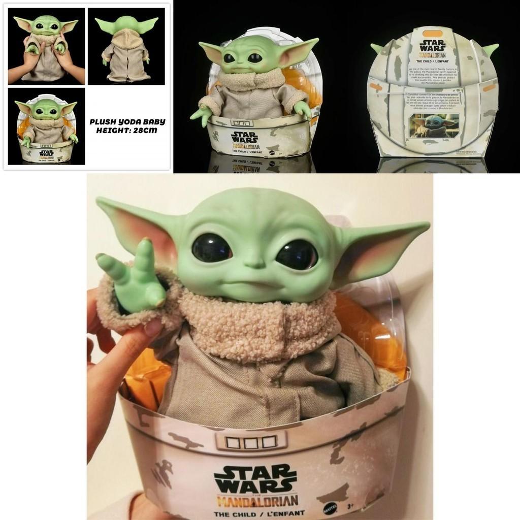 11in Star Wars Mandalorian Yoda Baby Grogu Plush Doll Perfect For Collectors And Decor