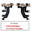 Vordere Kamera Flexkabel Ersatz für iPhone X XR Xs 11 Pro Max Face Kamera Mit Näherungssensor Flex Kein Face ID Telefon Teile