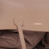 Burberry Borsa Tote in Pelle con Logo del Marchio Borsa Shopping Borsa a Spalla da Donna Marrone Terra