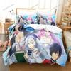 3D Printed Anime Seirei Gensouki Bedding Set Duvet Cover Bedroom Comforter Single Twin King _Size Quilt Cover Home Textiles