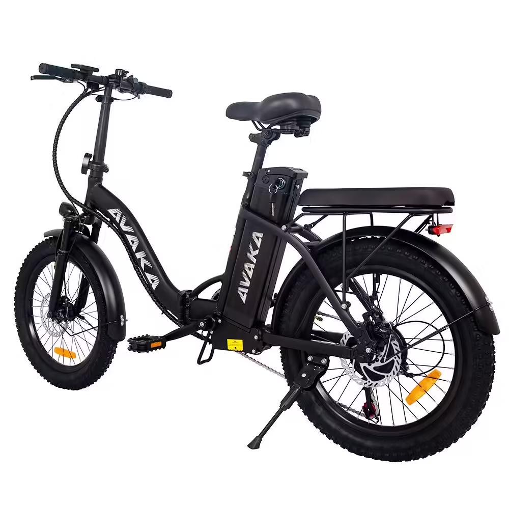 AVAKA BZ20 Plus 20" městské elektrokolo se zadním sedadlem, 500W, 48V 18,2Ah, 32 km/h, skládací design, IP54, Shimano 7rychlostní, dvojitá kotoučová brzda
