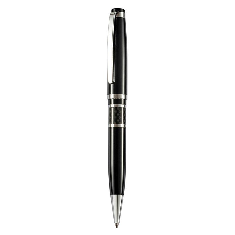 High-End Custom Logo Carbon Fiber Metal Ballpoint Pen Professional ODM Bulk Executive Signature Sports Body Type for