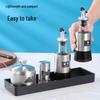 Beifu 4-Piece Tabletop Condiment Set with Spicy Jar & Vinegar Pot