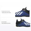 X 19.4 TF K Round Toe Durable Low Top Soccer Shoes Kids Soccer Shoes Blue Black FW1064