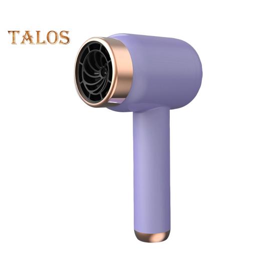 

Беспроводной фен для волос с 3 скоростями, перезаряжаемый, высокоскоростной, быстрой сушкой, низким уровнем шума, портативный, для путешествий, кемпинга, пляжа, для женщин, фен US Plug фиолетовый