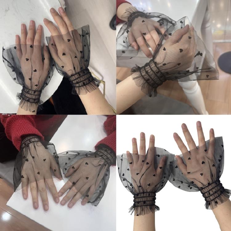 Elegant Decorative Arm Covers Lace Arm Sleeves For Bride Wedding Comfortable Mesh Gloves Elegant Ceremony Accessories