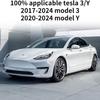 Tesla Model 3/Y Carbon Fiber Door Handle Protective Strip