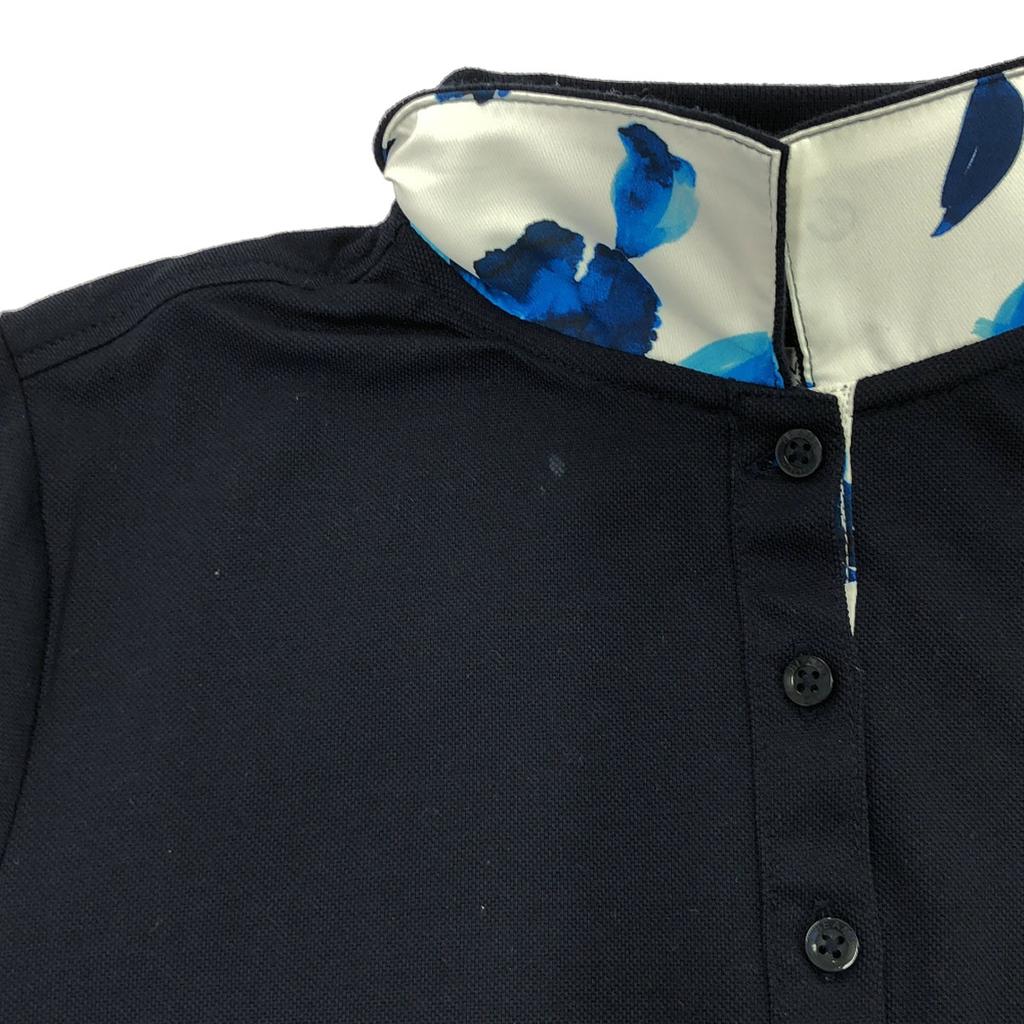 BEAMS GOLF Made In Japan Logo Embroidery Short Sleeve Polo Shirt Women Used