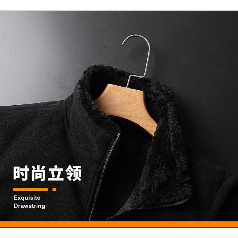 Men S Thick Stand Collar Plus Size Casual Vest