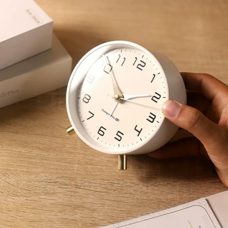 Desktop Small Alarm Clock Student Desktop Home Mute Alarm Clock Wake-up Tool