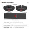 For Mitsubishi Universal Car Seat Belt Buckle Shoulder Pad Protective Cover Outlander Lancer L200 ASX Pajero Grandis Eclipse