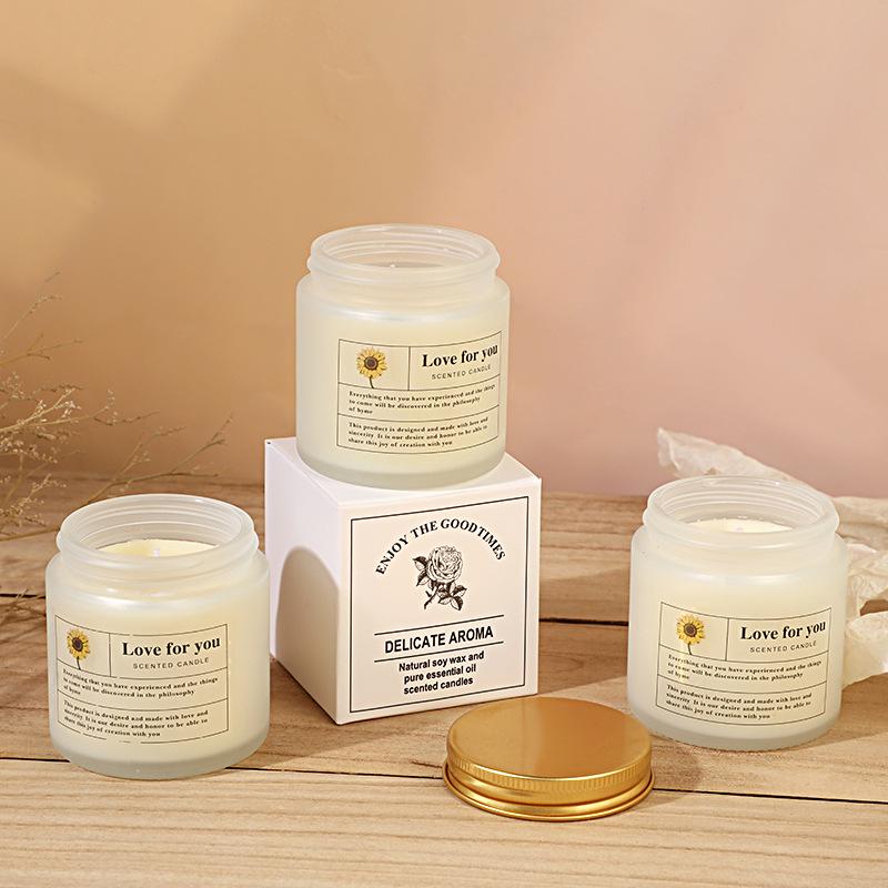 Glass Aroma Candle Souvenir Ornaments for Homeless Fragrance Candles